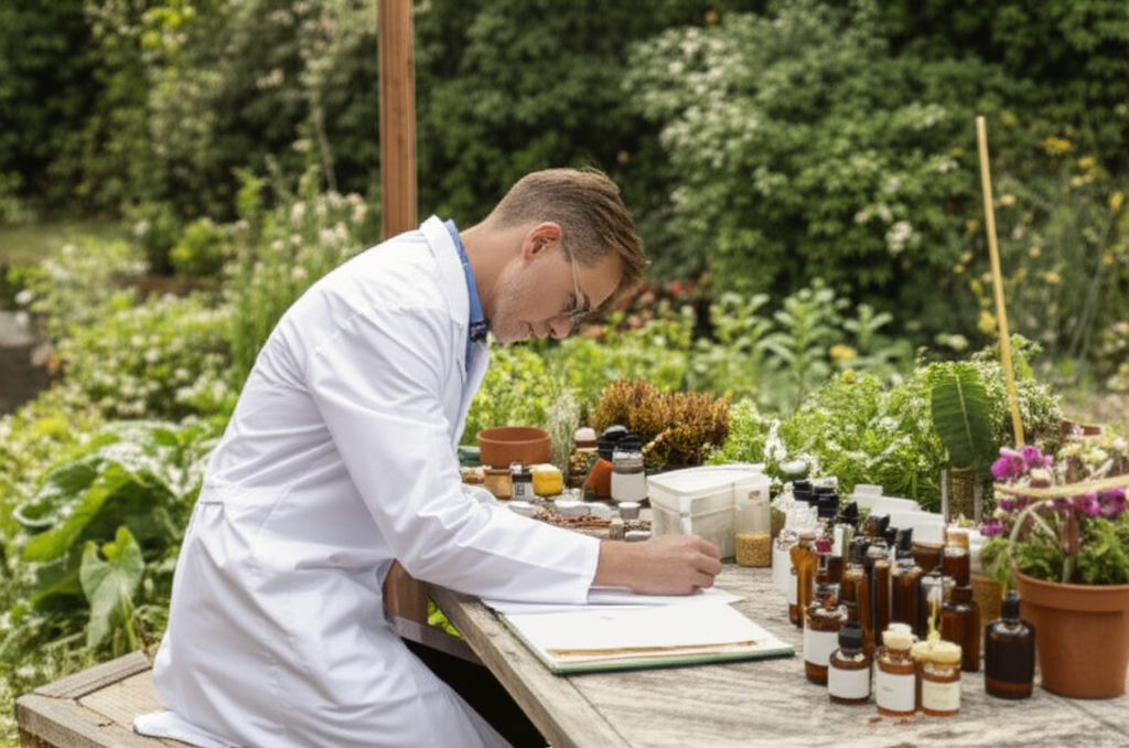 Dr. John Ralph researching the parasite cause of diabetes
