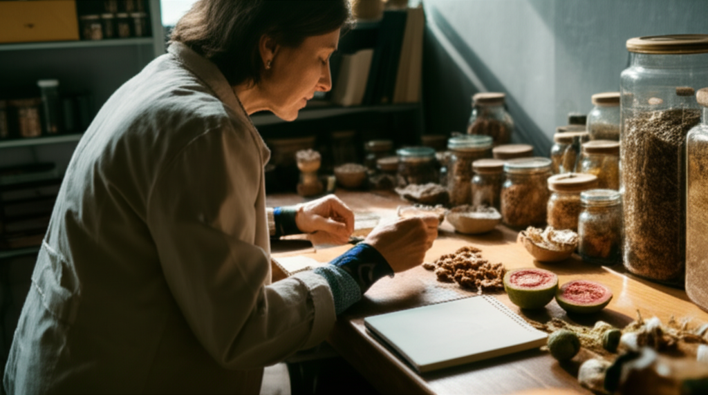 Dr. O'Neill researching natural vision restoration methods