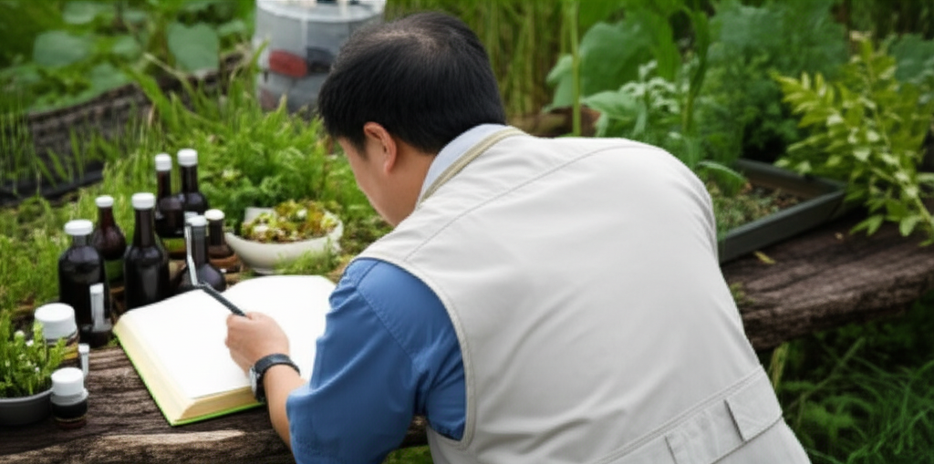 Dr. Takashi researching the cellular starvation mechanism in diabetes