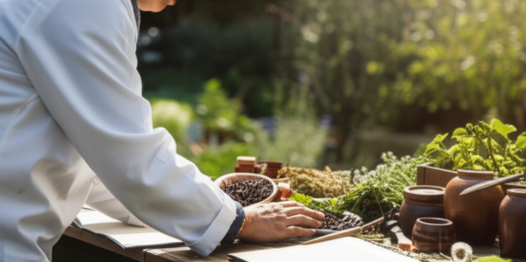 Dr. James Halbert researching natural metabolic solutions