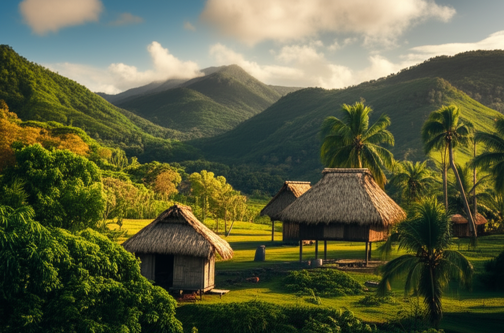 The island of Guam, where Dr. Cox discovered the root cause of vision loss