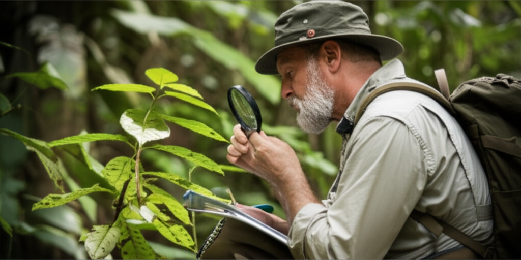 Dr. Reid researching the myelin protection breakthrough