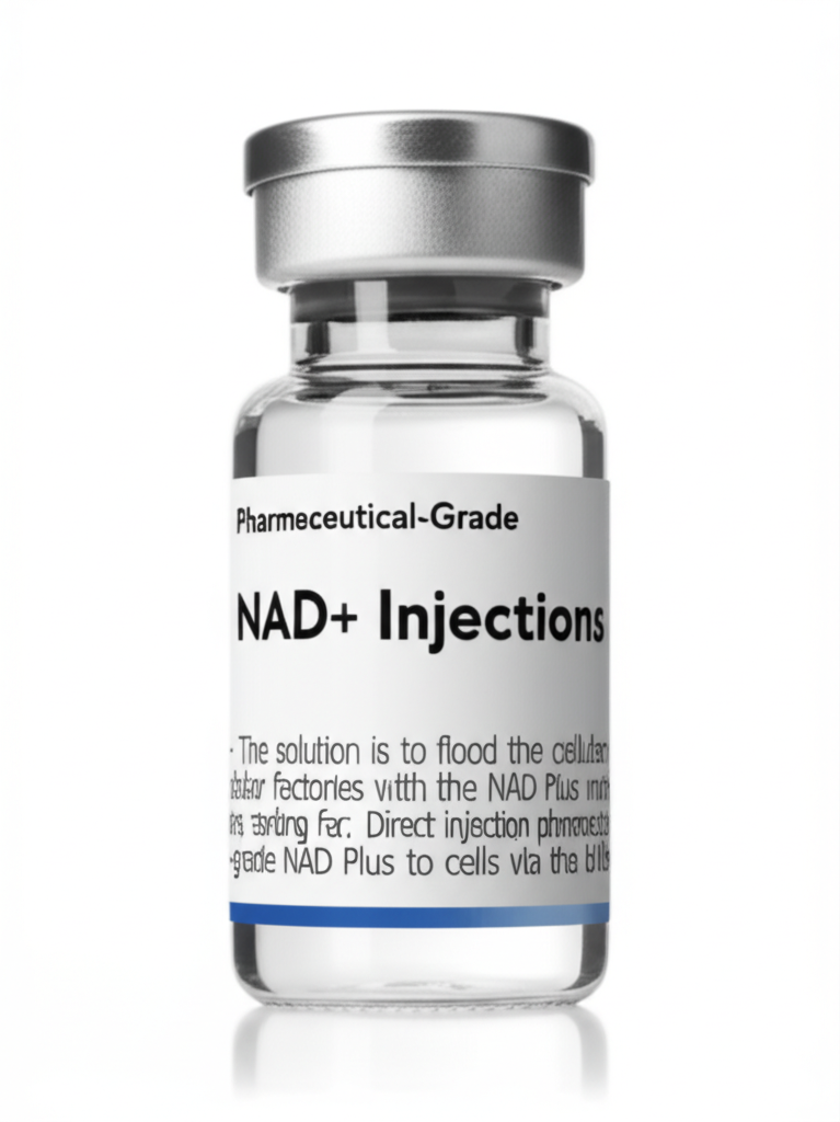 Pharmaceutical-Grade NAD+ Injections